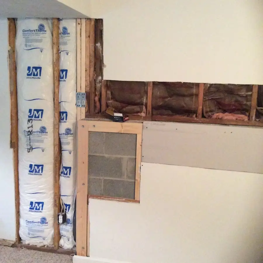 Wall insulation replacement during Odor Removal & Deodorization in Brandywine